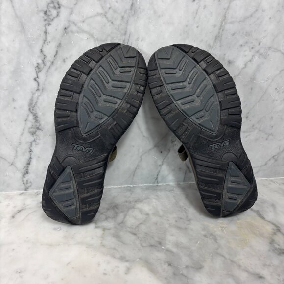 Teva Men's Katavi 2 Suede Hiking Sandal US Size 12 Bungee Cord 1019192 - Picture 8 of 9